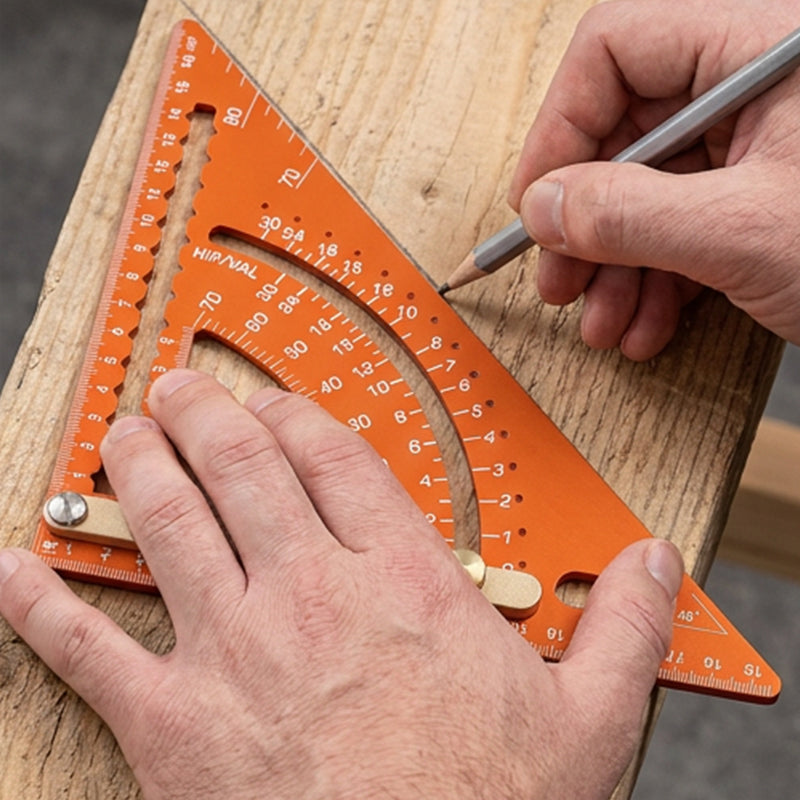 📐 LIMITED-TIME 53% OFF! ✨ Precision Woodworking Triangle Square – Alloy, Adjustable, Anti-Rust 🛠️