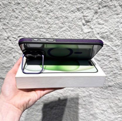 📱 50% OFF NOW! 🧲 Magnetic Phone Case with Lens Stand – Wireless Charging Compatible, Shock-Absorbing & Built-in Kickstand – Hands-Free Viewing 🎥