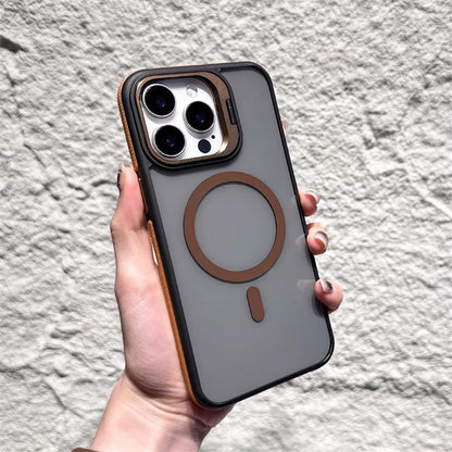 📱 50% OFF NOW! 🧲 Magnetic Phone Case with Lens Stand – Wireless Charging Compatible, Shock-Absorbing & Built-in Kickstand – Hands-Free Viewing 🎥
