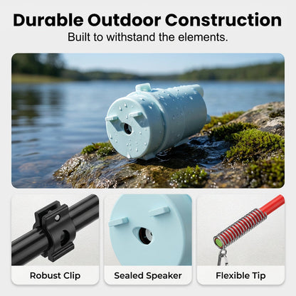 🎣 LIMITED-TIME 50% OFF! ✨ Electronic Fishing Bite Alarm – Instant Light & Sound Alert 🎯