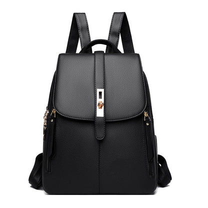 Women PU Leather Backpack Fashion Shoulder Bag for Travel