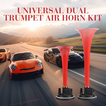 📢📢40% OFF !! ⏰Universal Dual Trumpet Air Horn Kit