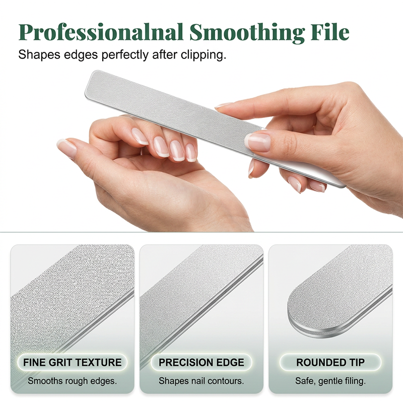 🦶  Heavy‑Duty 3‑Pcs Toenail Grooming Kit – Sharp, Ergonomic, Travel‑ready ✨