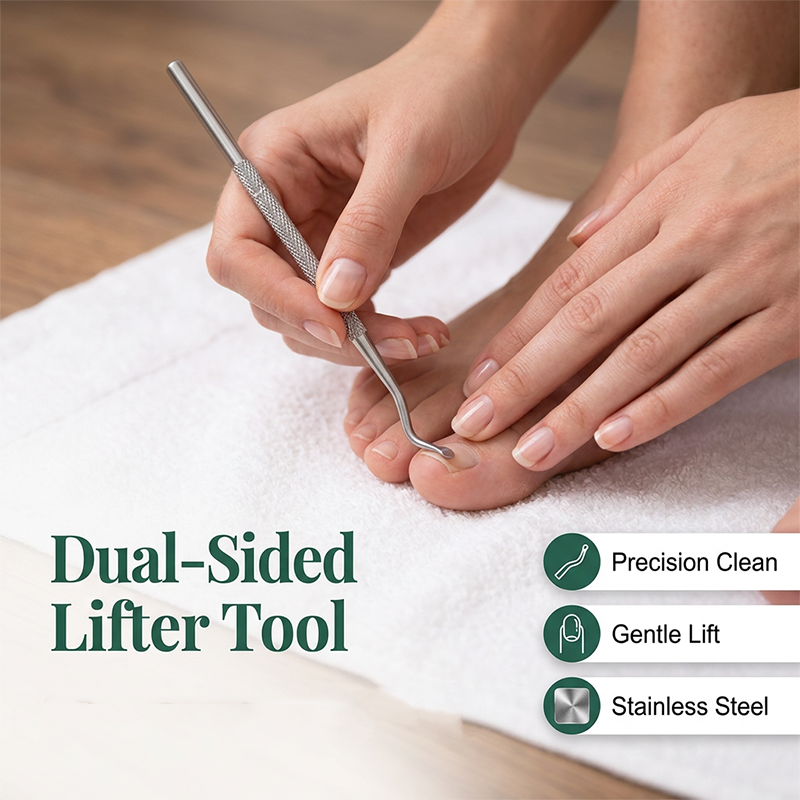 🦶  Heavy‑Duty 3‑Pcs Toenail Grooming Kit – Sharp, Ergonomic, Travel‑ready ✨
