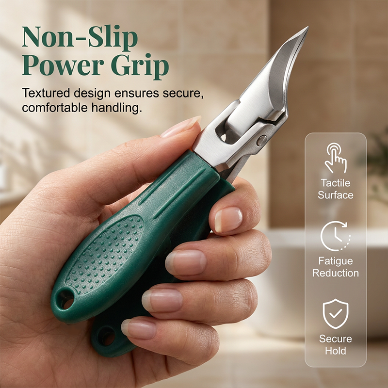 🦶  Heavy‑Duty 3‑Pcs Toenail Grooming Kit – Sharp, Ergonomic, Travel‑ready ✨