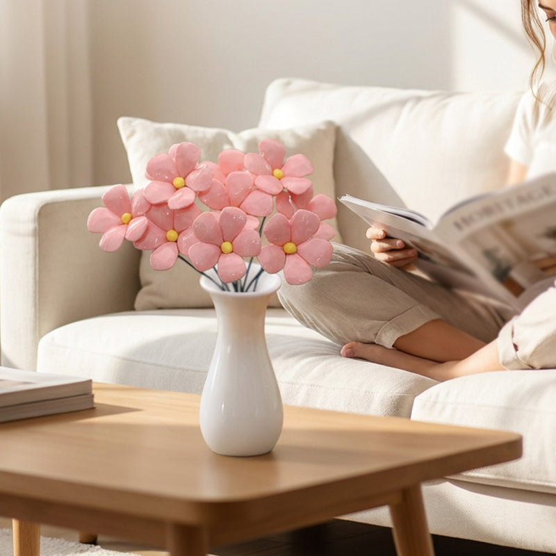 🌸 LIMITED-TIME 50% OFF! ✨ Everlasting Ceramic Floral Decoration – Glossy, Zero Maintenance, Timeless 🌷