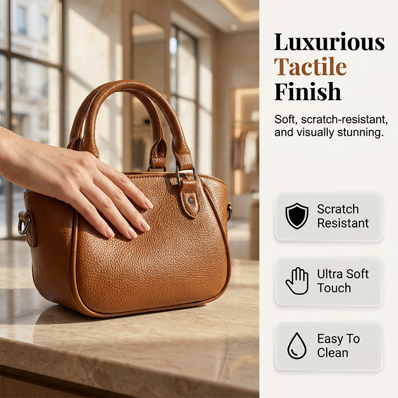 👜 LIMITED-TIME 50% OFF! ✨ Retro Boston Handbag – Pebbled Texture, Crossbody, Compact & Spacious 🎀