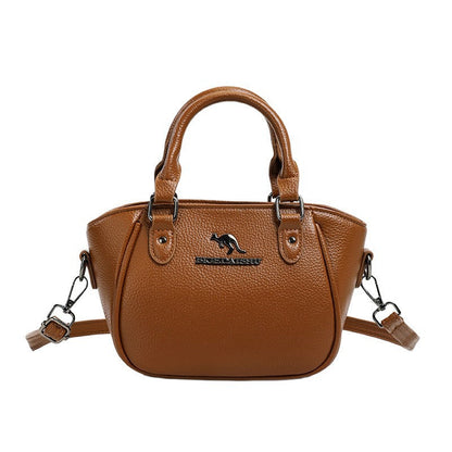 👜 LIMITED-TIME 50% OFF! ✨ Retro Boston Handbag – Pebbled Texture, Crossbody, Compact & Spacious 🎀
