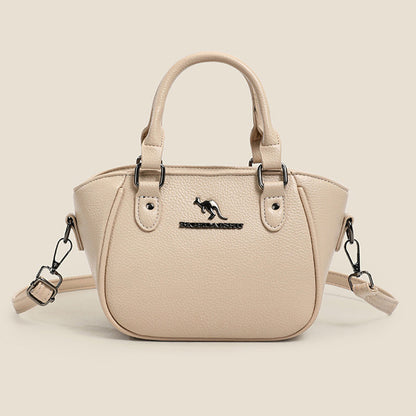 👜 LIMITED-TIME 50% OFF! ✨ Retro Boston Handbag – Pebbled Texture, Crossbody, Compact & Spacious 🎀