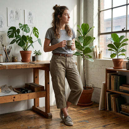 👖 52% OFF NOW! 🌿 Women's Relaxed Casual Cargo Capris – Spacious Utility Pockets, Breathable Fabric & Relaxed Fit – Everyday Comfort, Warm Weather Ready ✨