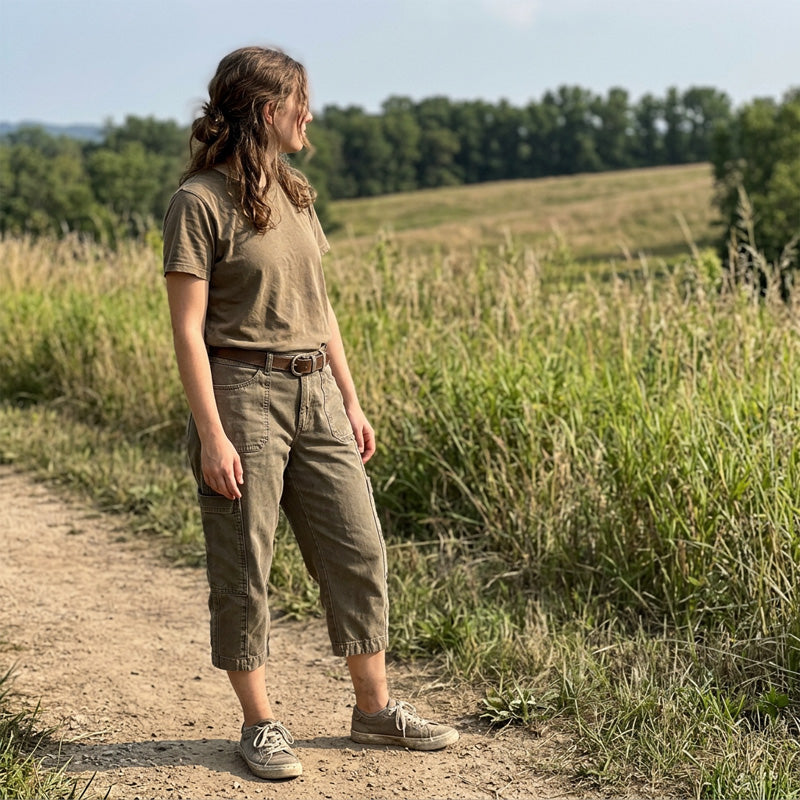 👖 52% OFF NOW! 🌿 Women's Relaxed Casual Cargo Capris – Spacious Utility Pockets, Breathable Fabric & Relaxed Fit – Everyday Comfort, Warm Weather Ready ✨