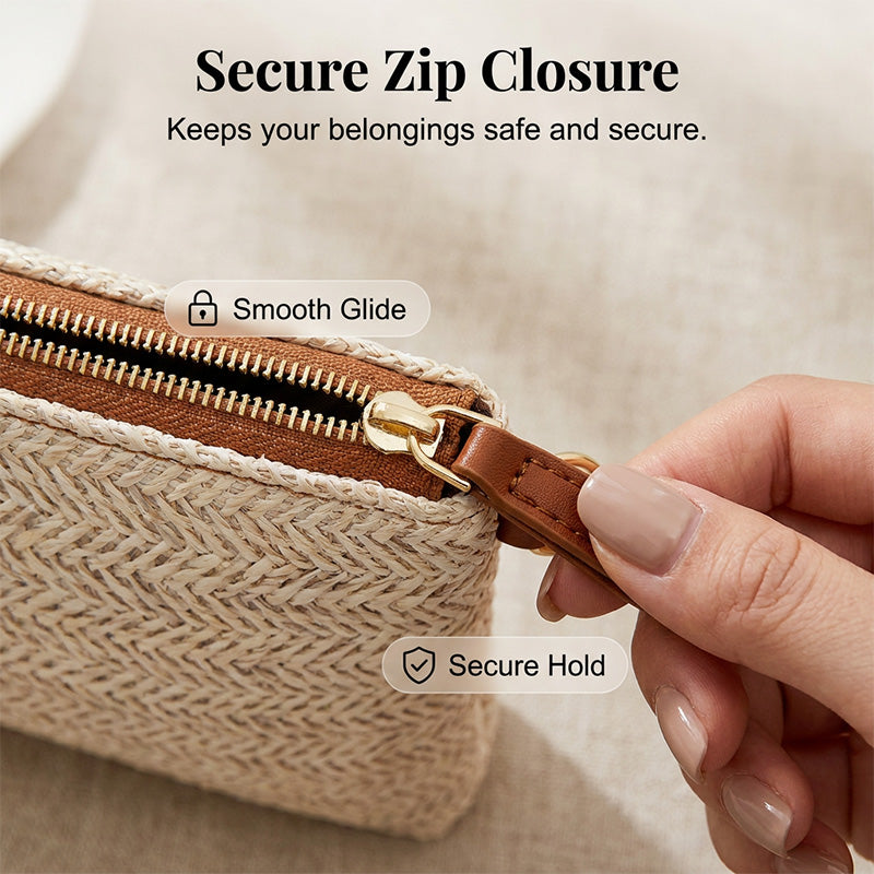 📢📢50% OFF !! ⏰Women's Woven Straw Shoulder Clutch Bag