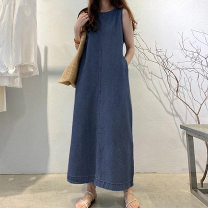 👗 LIMITED-TIME 50% OFF! 💥 Women's Summer Casual Denim Dress – Classic, Breezy, Effortlessly Stylish ✨