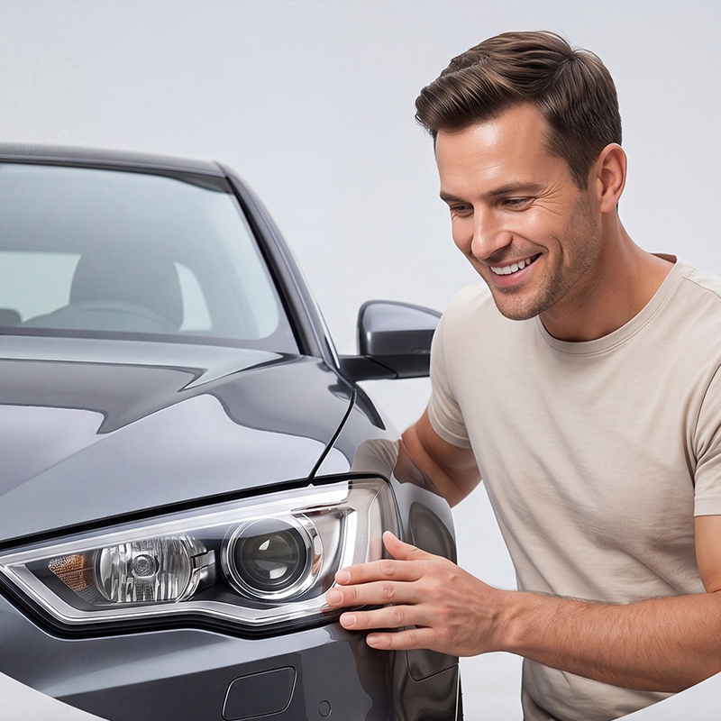 🚗 LIMITED-TIME 50% OFF! 💥 Ultimate Headlight Renovation Liquid – Removes Yellowing, UV Protection, Kit Included ✨