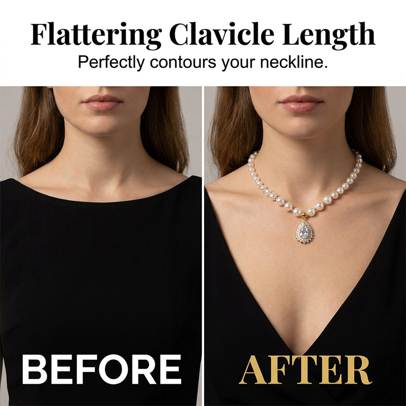 📢📢50% OFF !! ⏰Women’s Vintage Style Pearl Necklace