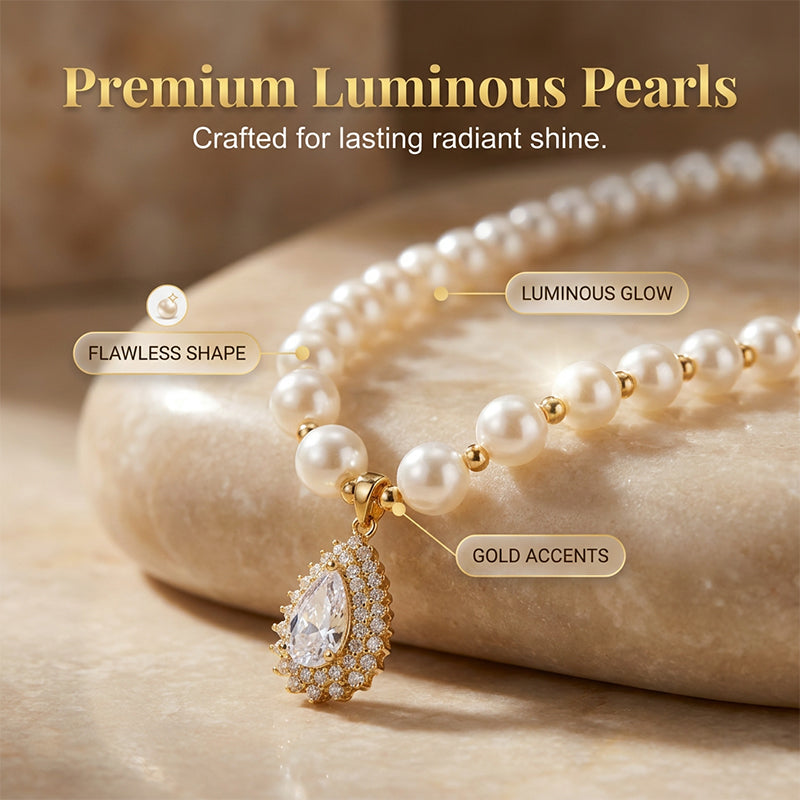 📢📢50% OFF !! ⏰Women’s Vintage Style Pearl Necklace