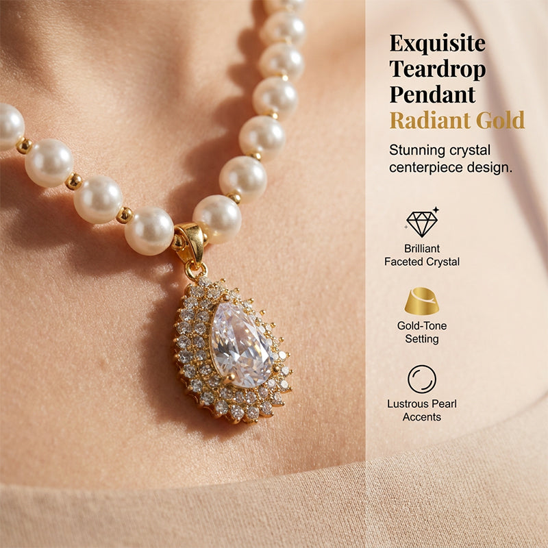 📢📢50% OFF !! ⏰Women’s Vintage Style Pearl Necklace