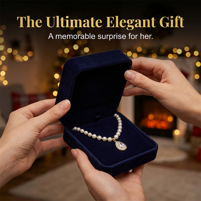 📢📢50% OFF !! ⏰Women’s Vintage Style Pearl Necklace