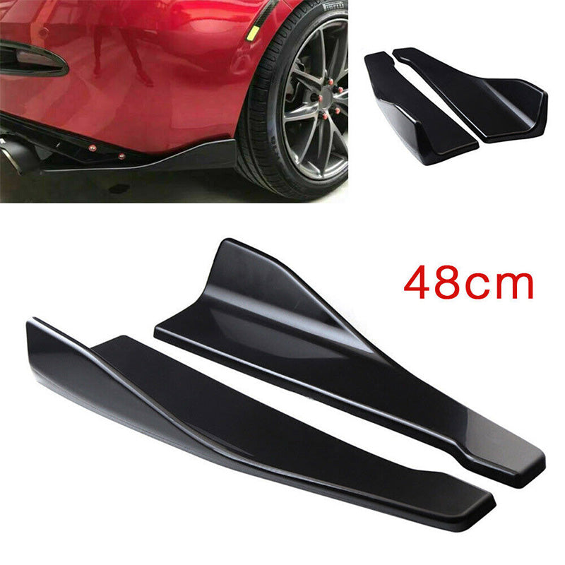 🚗 LIMITED-TIME 50% OFF! 💥 Aerodynamic Universal Rear Bumper Lip – Impact Resistant, Universal Fit, Sporty Edge ✨