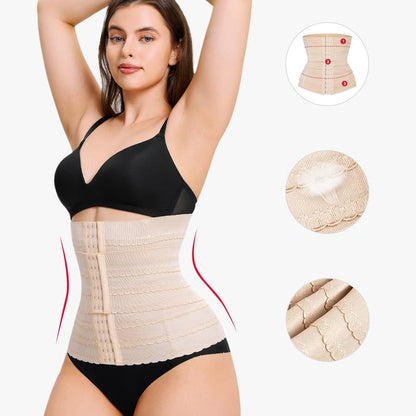 👙 LIMITED-TIME 50% OFF! 💥 Women's Adjustable Waist Trainer Corset – Tummy Control, Breathable, Hourglass Shape ✨