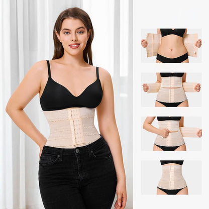 👙 LIMITED-TIME 50% OFF! 💥 Women's Adjustable Waist Trainer Corset – Tummy Control, Breathable, Hourglass Shape ✨