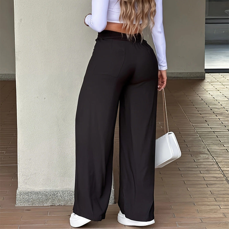 📢📢40% OFF !! ⏰Women’s High-Waisted Straight Leg Trousers👖