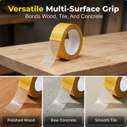 📢📢BUY 1 FET 1 FREE！！⏰High-Tack Double-Sided Mesh Tape