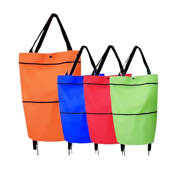 📢📢40% OFF !! ⏰2-in-1 Foldable Shopping Cart
