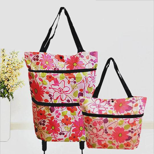 📢📢40% OFF !! ⏰2-in-1 Foldable Shopping Cart