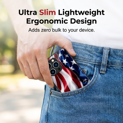 ⏳Limited-time 50% off⏰Vibrant Patriotic Glass Phone Case📱🎏