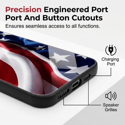⏳Limited-time 50% off⏰Vibrant Patriotic Glass Phone Case📱🎏
