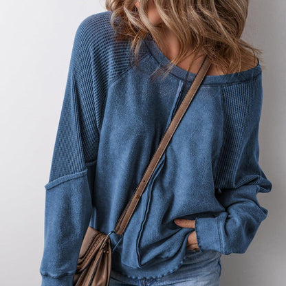 📢📢33% OFF !! ⏰Women’s Casual Round Neck & Long Sleeve Top