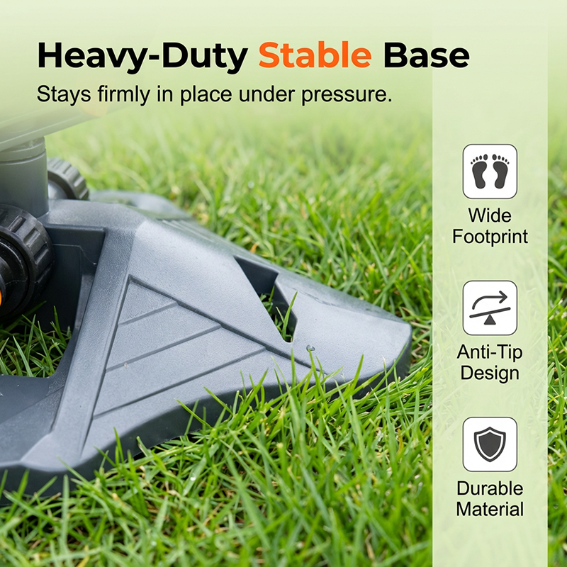 🔥 Wide-Coverage Automatic Rotating Garden Sprinkler – Oscillating Rain-Like Hydration for Lush Lawns 🌿