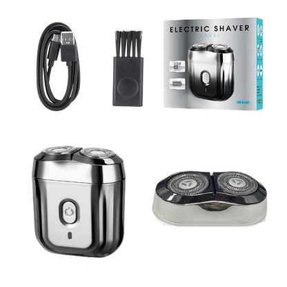 🔥50% OFF!🔥Mini Magnetism Dual Head Waterproof Electric Razor