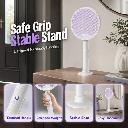 📢📢50% OFF !! ⏰2-in-1 Rechargeable Electric Fly Swatter