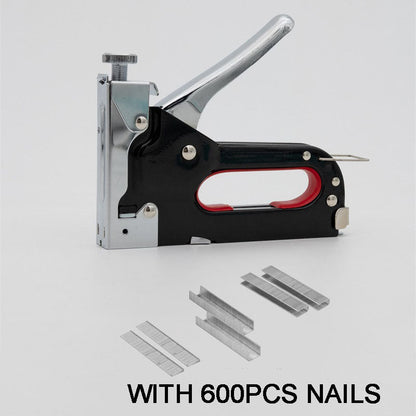 🔨 LIMITED-TIME 50% OFF! ✨ 3-in-1 Woodworking Staple Nail Tool – Manual, Alloy Steel, Adjustable Pressure 🛠️