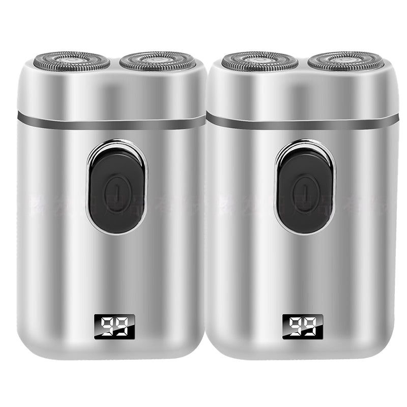 Portable Dual-Head Electric Shaver