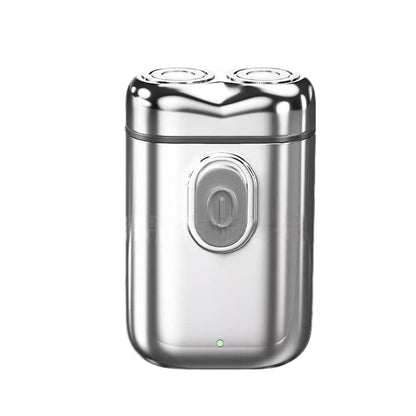 Portable Dual-Head Electric Shaver