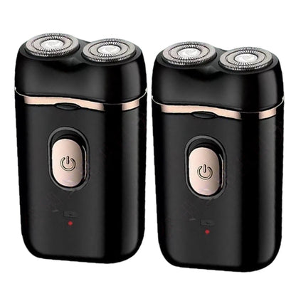 Portable Dual-Head Electric Shaver