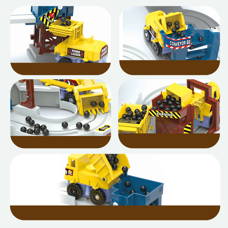 🚂 50% OFF NOW! 🧩 Interactive Electric Quarry Adventure Train & Track Set – Modular design & lights – Perfect for creative play, easy assembly – compatible with other tracks 🎄✨