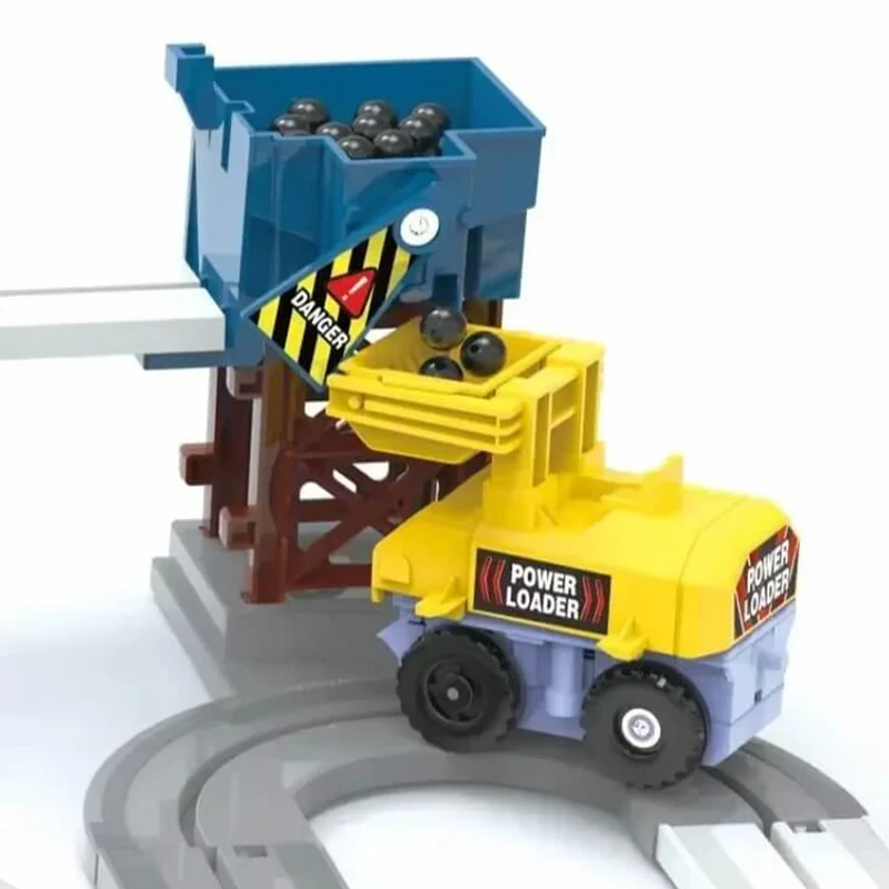 🚂 50% OFF NOW! 🧩 Interactive Electric Quarry Adventure Train & Track Set – Modular design & lights – Perfect for creative play, easy assembly – compatible with other tracks 🎄✨