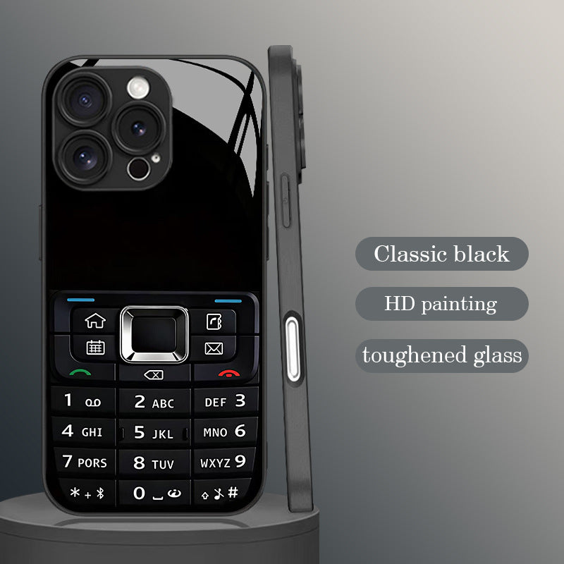 📱 LIMITED-TIME 50% OFF! ✨ Retro Keypad Phone Case – Glossy Glass Finish, Tactile Feel, Slim Protection 🎮