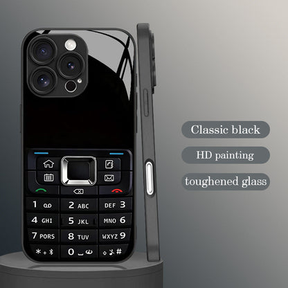 📱 LIMITED-TIME 50% OFF! ✨ Retro Keypad Phone Case – Glossy Glass Finish, Tactile Feel, Slim Protection 🎮