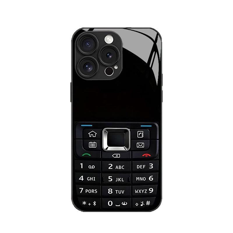 📱 LIMITED-TIME 50% OFF! ✨ Retro Keypad Phone Case – Glossy Glass Finish, Tactile Feel, Slim Protection 🎮