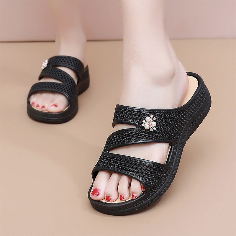 📢📢50% OFF !! ⏰Women's Soft Sole Slip-On Sandals