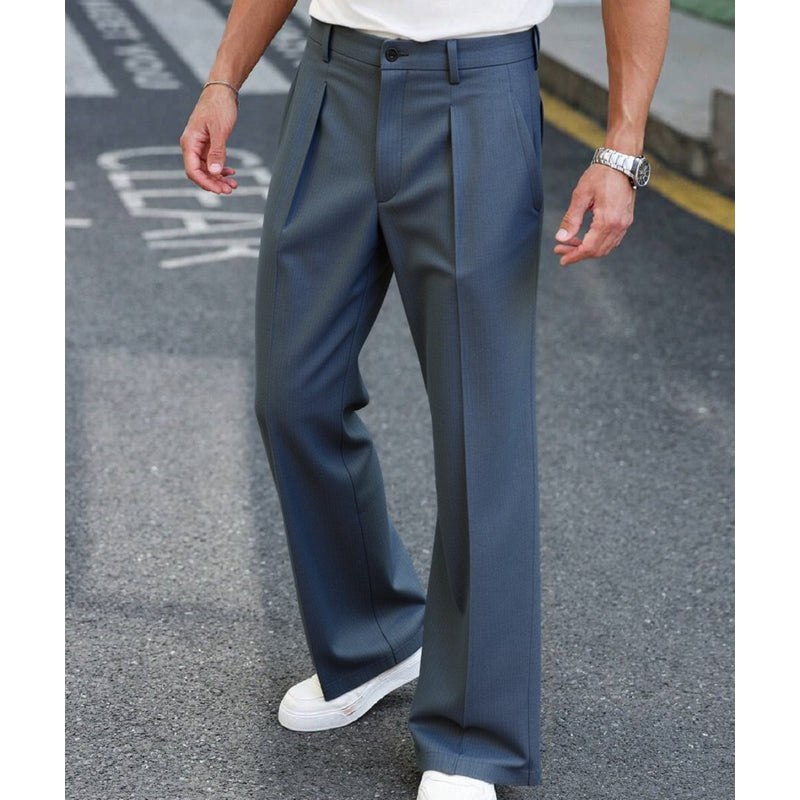 🎉 2026 Sale — Over 50,000 Sold!💞 Men's Soft Draped Straight Leg Trousers👖
