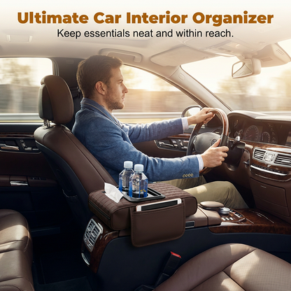 Multifunctional Car Console Storage Box & Armrest