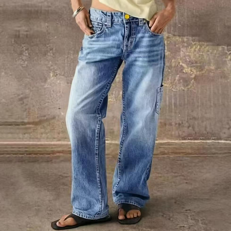 🎉 LIMITED TIME 50% OFF! 👖 Premium Loose Fit Straight Leg Jeans – High-Quality Denim, Relaxed Comfort & Effortless Style ✨