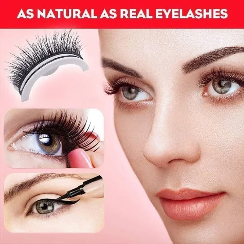 ✨ 2026 Sale — Over 49,000 Sold! 👀 Glue-Free Self-Adhesive Lashes – 3-Second, Natural & Reusable