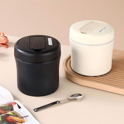 📢📢50% OFF !! ⏰Vacuum Insulated Food Jar with Folding Spoon